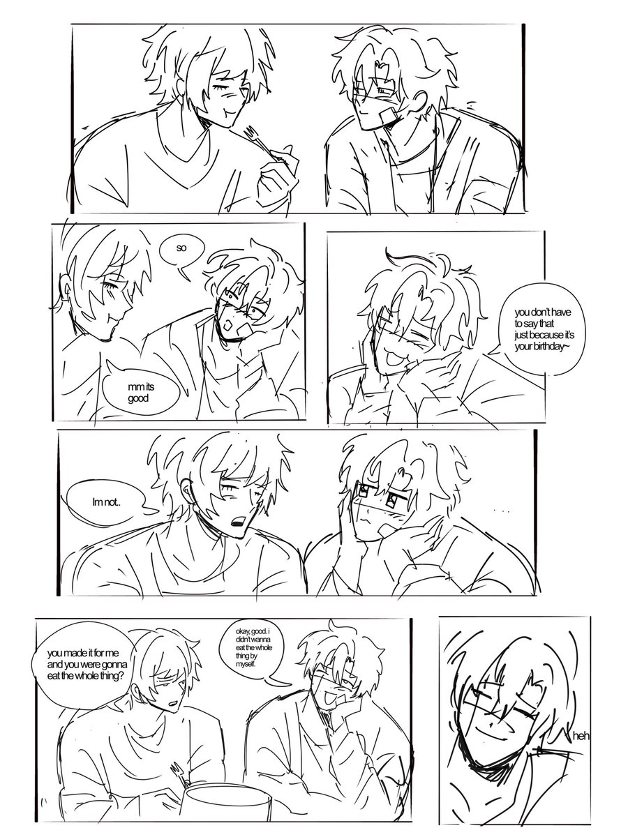 castiellar's tweet photo. 1hr late. Wtv ion even curr heres the bdayslop comic im going to sleep bye

teen #bnse (4/6) https://t.co/EDH1whRy97