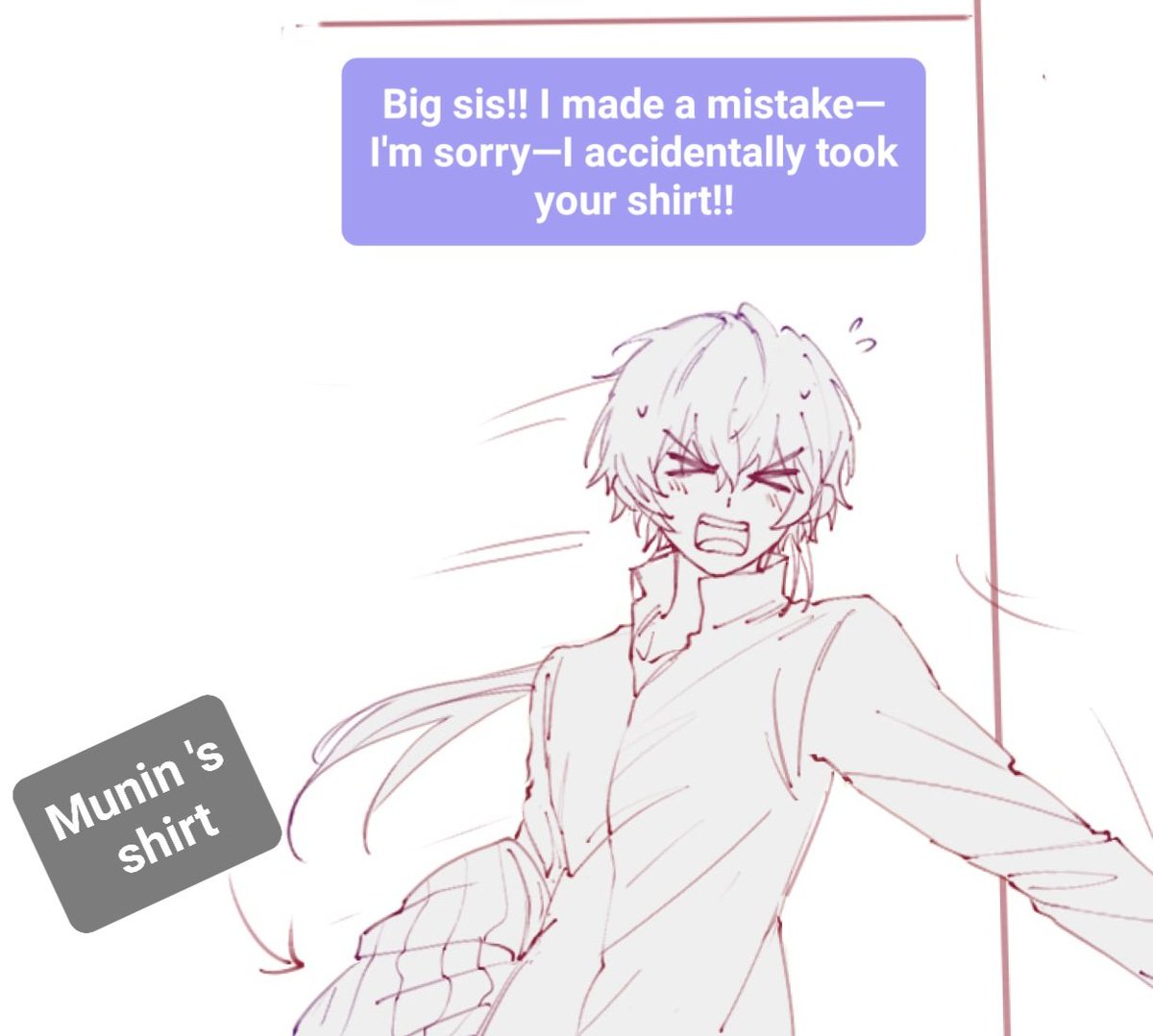 antvt_monkey_D's tweet photo. #silverpalace #Hugin #Munin #白銀の城
Mistaken shirt(⁠ㆁ⁠ω⁠ㆁ⁠) https://t.co/4P1alpO2bz