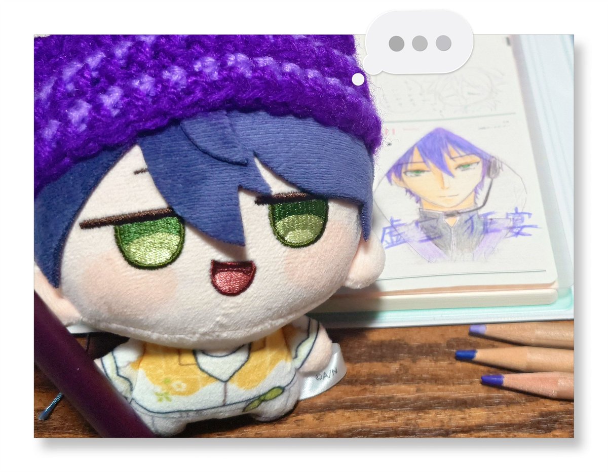 seta__j9p's tweet photo. 出勤前にお絵かきした！色も塗れて偉い！

仕事でリアタイ出来ないけど、ライブ楽しみ〜！！😊💜

チケット買い間違えて、グッズが届く事になったのは良い思い出です(笑) https://t.co/pKAqTVcPv6