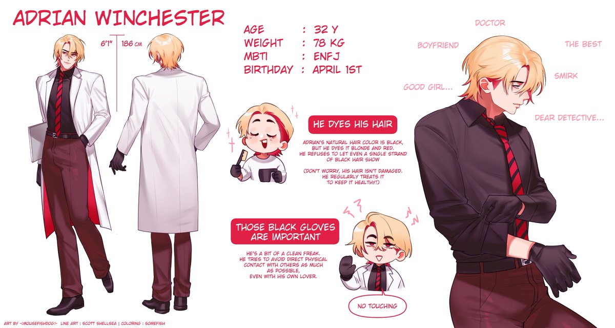 NedPela67's tweet photo. Character Design (1/???)
Adrian Winchester 💕💉

#HelpingYourBoyfriend #hyb https://t.co/00rG5nCZMA