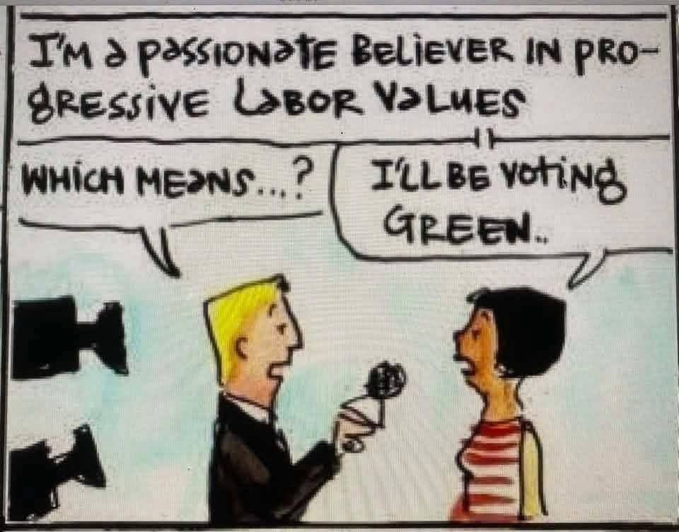 PeterWMurphy1's tweet photo. In 2025, Australians gave @AlboMP's @AustralianLabor a landslide victory and an increased majority. I think this cartoon sums-up what many of us are now thinking. Vote @Greens. #auspol
Image credit: @MWhalan https://t.co/3J9kQlwYML