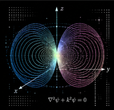 qubepf's tweet photo. ∇²ψ + k²ψ = 0

The Helmholtz equation describes how a wave holds its shape in space. It’s what you get when you strip time out of the wave equation and look at the standing pattern left behind.

Quantum states behave like this: not points, but structured fields of possibility, with lobes, nodes and symmetry.

Until they’re measured.

$QUBE · https://t.co/XdASIMrOGJ
