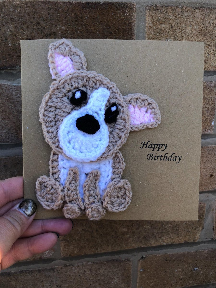 Offthehookhelen's tweet photo. Chihuahua crochet birthday card

https://t.co/adzN6geLWC

#chihuahuasofx #doglovers #birthdaycards #chihuahua #handmade #crochet #art #crafting #supportsmallbiz https://t.co/8QMz8Kttu6