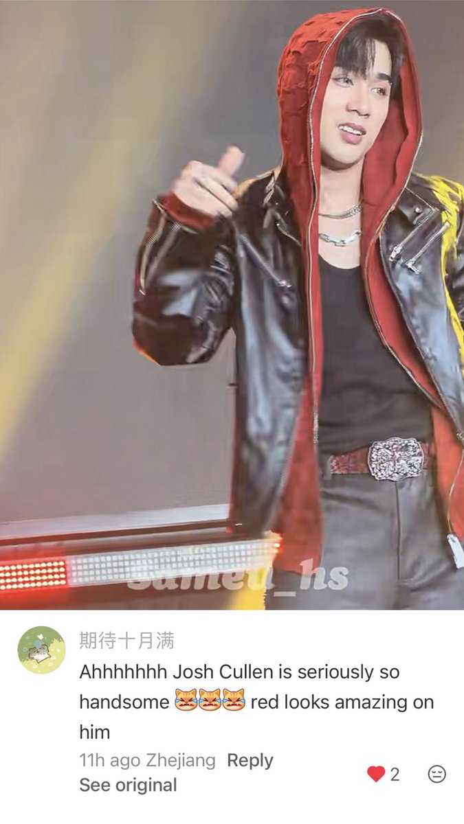 gracie_grats's tweet photo. Josh Cullen is winning hearts.
Admirers are spotted on RedNote/XiaoHongShu and Weibo after his NBA House appearance in Macao. 

“Ahhhhhhh Josh Cullen is seriously so handsome. Red looks amazing on him”
“I really love Josh / Love u my Boy 😭”
“Jo-mei's beauty literally made my heart skip a beat.”

Who can blame them! 
He’s got the looks, the charisma and the talent to back it up. 

SB19 BLAZING IN MACAO
#SB19atNBA中国赛2026
#SB19xNBAHouseMacao 

#NETIZENSCHOICE  
#JOSHCULLENSANTOS for Asian Celebrity of the Year #ACOTY2026
#ACOTY2026JOSHCULLENSANTOS @thenreport 
#JOSHCULLEN  @JoshCullen_s 
#SB19_JOSH 

sources:
🔗 https://t.co/79QRbzmGno

🔗 https://t.co/2CckuNHqLm

🔗 https://t.co/O09xC8zTe5