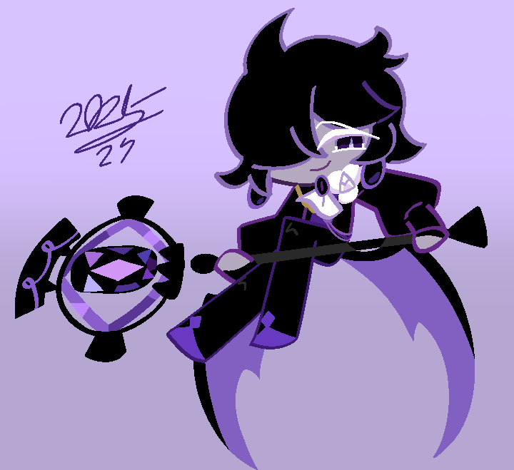 WBFGV2920's tweet photo. ボツになったブラサファ🍇（ボツサファ）
ボツ理由→顔が似せれなかった…🥲
#cookierun https://t.co/5EHE8w1FkN
