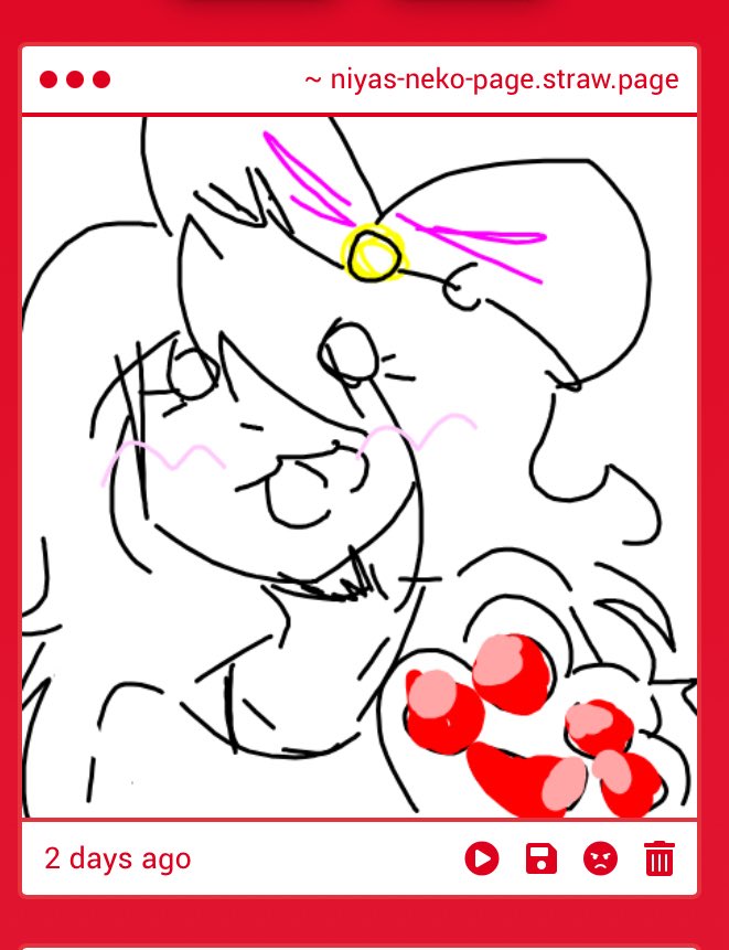 cutepuddinniya's tweet photo. I really love receiving art onmy strawpage because it's so cute and I have NO idea who drew it but TYYY SHE'S SO CUTEEE🥹🥹💝 https://t.co/4bHpypZ0os