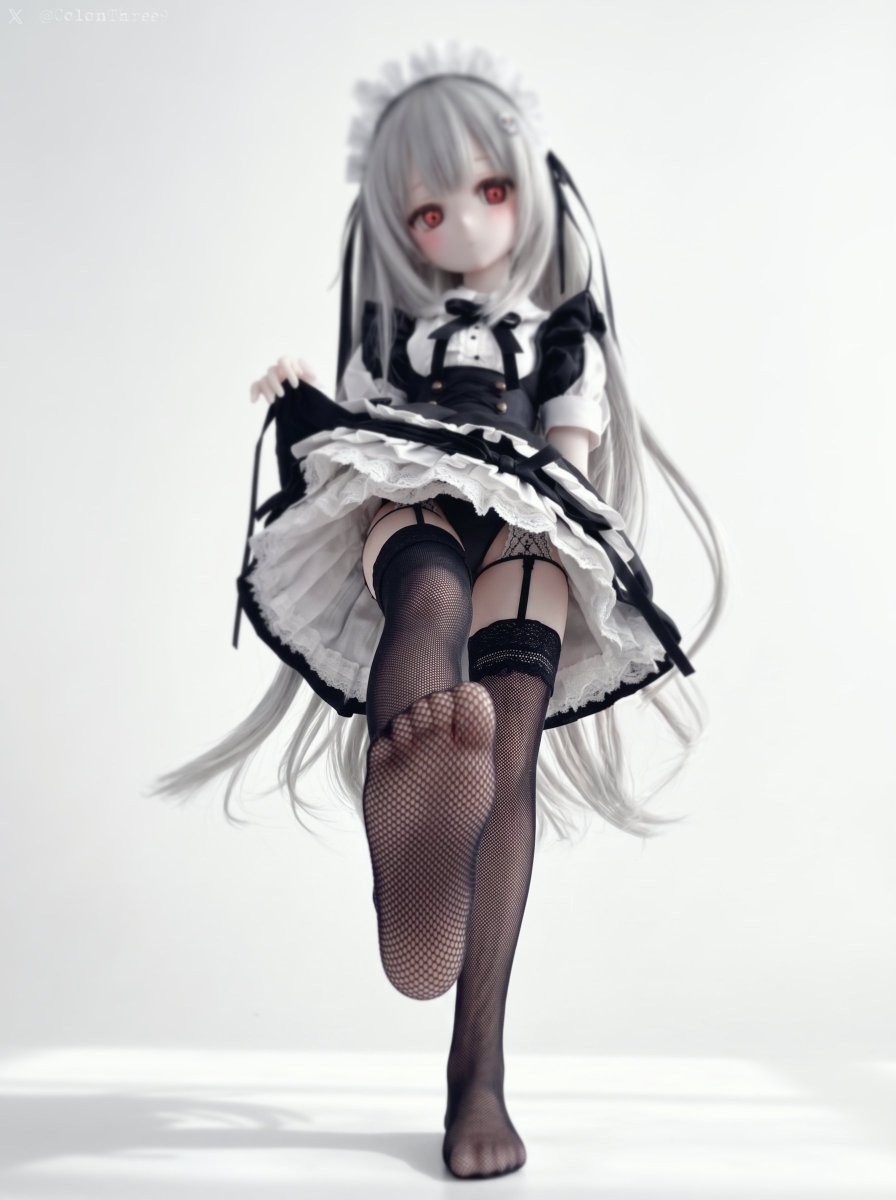 ColonThree9's tweet photo. 〈あなたの存在に対して最もひどい悪態をつき絶対的な軽蔑の眼差しを向けるメイドだが、どんなに馬鹿げたわがままでも必ず叶えてくれる〉

#みんなのメイドが見たい