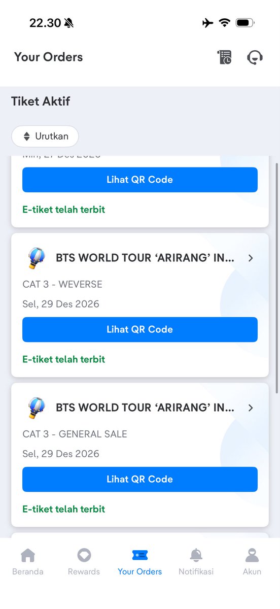 jkctyy's tweet photo. Hai hai aku masih punya DAY 3 BTS JKT

WTS WANT TO SELL
CAT 3 - 4 tix deret door 71 row 13
CAT 3  - 2 tix deret door 90 row 13

Trusted
Assistance till wb exchange
Fullpay only

Details on DM! 
#BTS_WORLDTOUR_ARİRANG
#bts #army #ariranginjakarta
Wtb wts arirang jkt https://t.co/bdBxB8bB1r