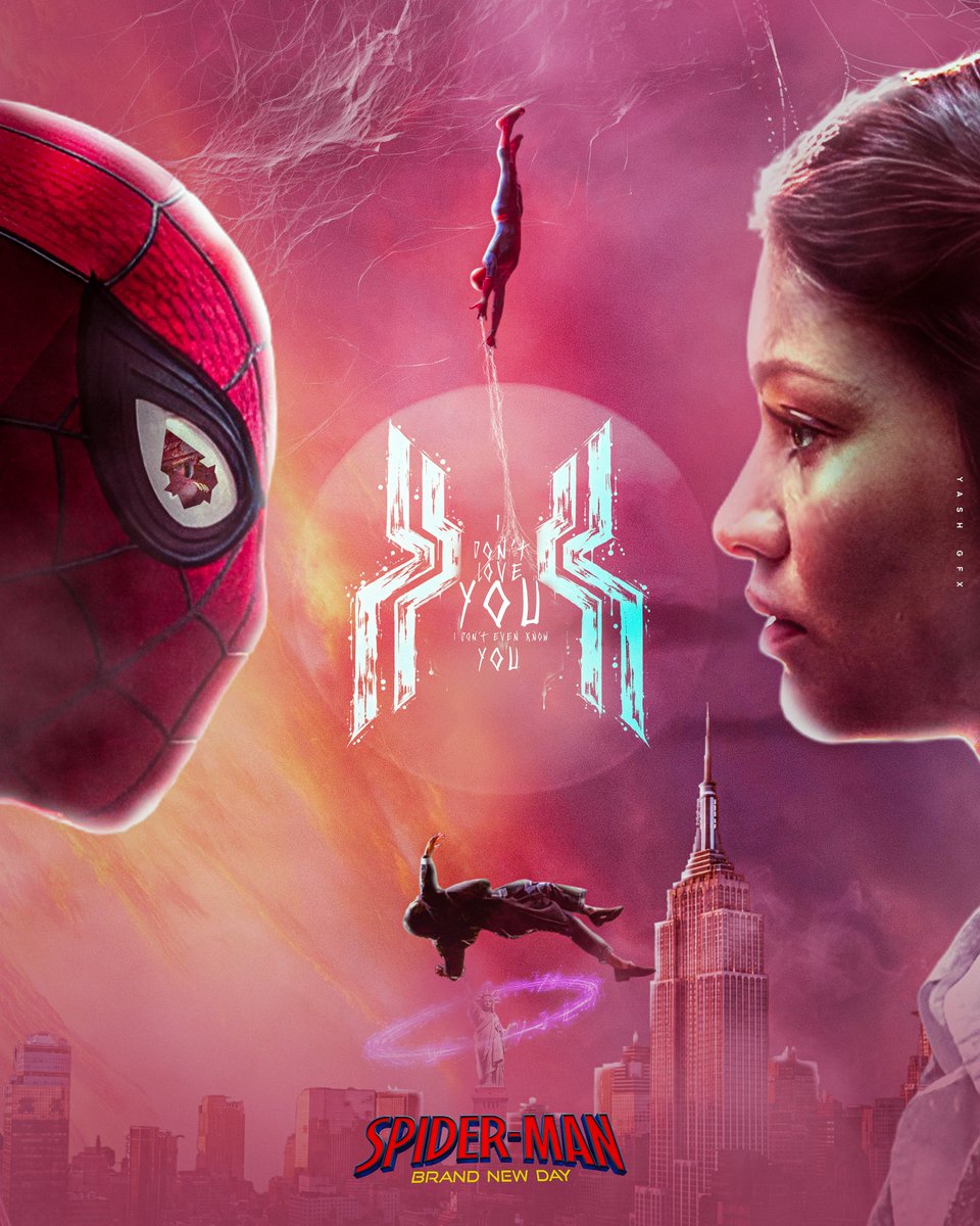 yashgfx_'s tweet photo. I don't love you.. 
I don't even know you.
.

#SpidermanBrandNewDay https://t.co/TPMSRJBWvh
