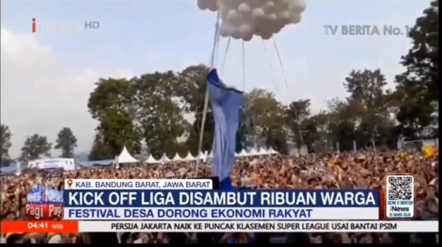 Agus52948735's tweet photo. Hari Desa Nasional 2027 dan Kick Off Liga Desa 2026–2027 momentum  memperkuat kebersamaan, mengembangkan potensi desa, serta mendorong pertumbuhan ekonomi masyarakat
#KementerianDesaPDT
#BPSDMKementerianDesaPDT
#HariDesaNasional2027
#LigaDesa  #BangunDesaBangunIndonesia https://t.co/6fQyhXGCIj