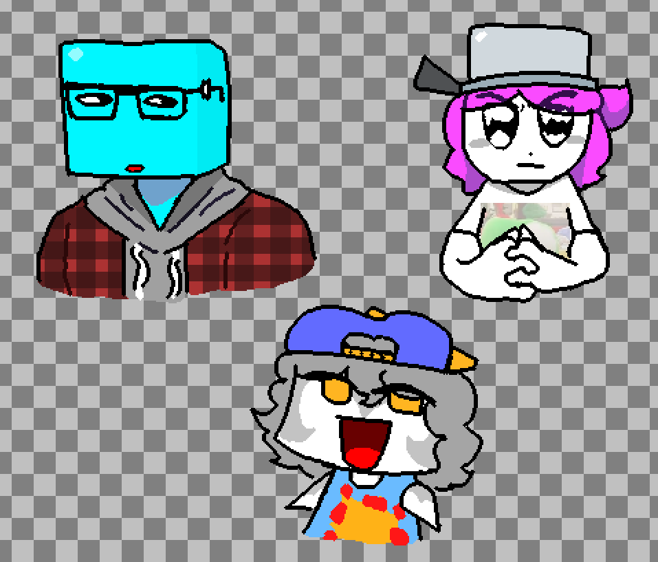 Flamperert's tweet photo. me and my friends @polynomialll04 and willi
#art https://t.co/EfQokdOQ52