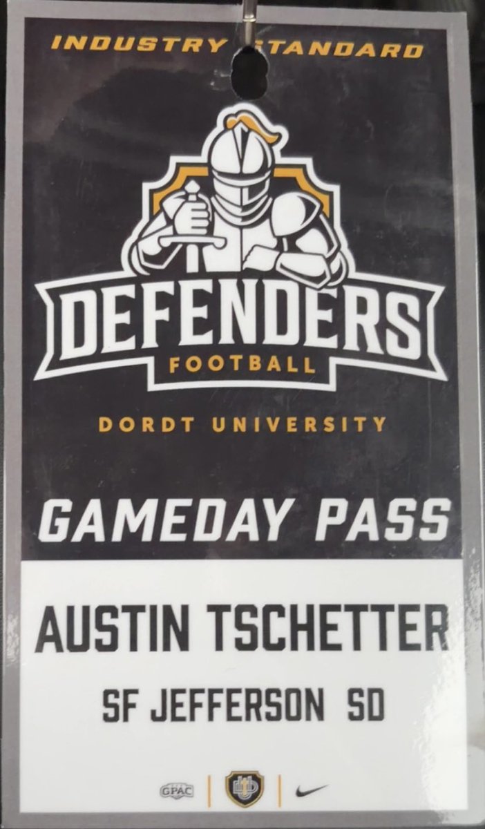austintschetter's tweet photo. Thank you @n_bongo15 @Luke_Teiger for the game day invite! I had a great experience at Dordt🏆 https://t.co/Rvt5oC5ZKg