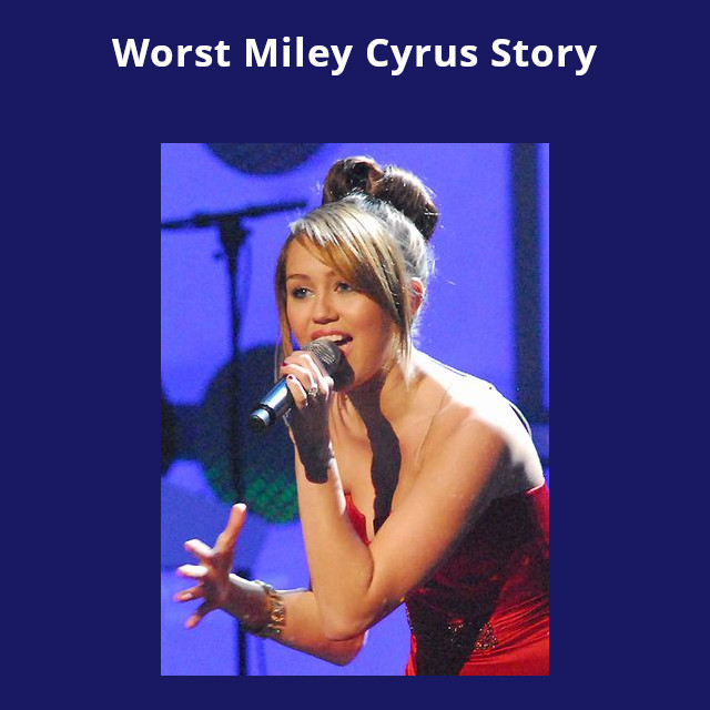 500wayscom's tweet photo. Enjoy this short, worst-ever Miley Cyrus story. It's free and complete at https://t.co/Hq3pwujKEC (#Miley, #MileyCyrus, #WreckingBall, #HannahMontana, #Bangerz, #PlasticHearts, #EndlessSummerVacation, #PartyInTheUSA) https://t.co/NtHwrshdfR