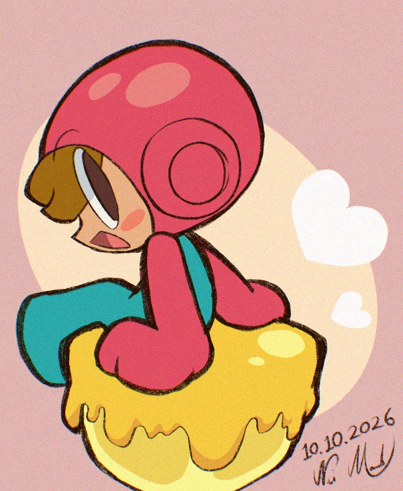 naomiM729's tweet photo. ヘルメットなしバージョン、ヘルメットありバージョンのススムを描いてきた！✍ https://t.co/awvLeNglwy