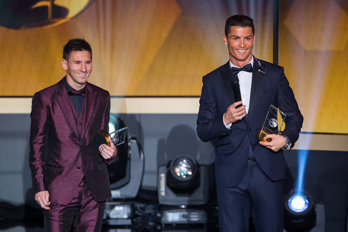 TouchlineX's tweet photo. 🚨 𝗗𝗜𝗗 𝗬𝗢𝗨 𝗞𝗡𝗢𝗪: Lionel Messi and Cristiano Ronaldo have given at least one goal contribution in all their matches.

Messi has a goal contribution every 71 minutes, and Cristiano Ronaldo has one every 88 minutes. https://t.co/9vBzrQEARO