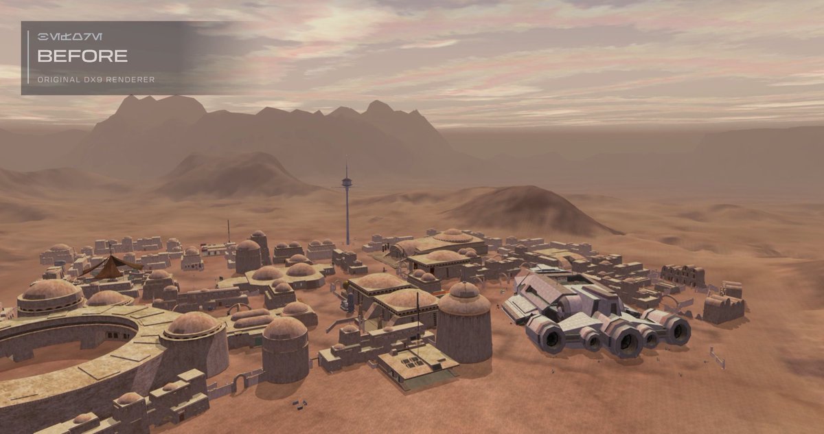 TodayinTor's tweet photo. Star Wars Galaxies getting a full graphical overhaul and DirectX12 in the big 2026!? https://t.co/mJkuWxvf6Y