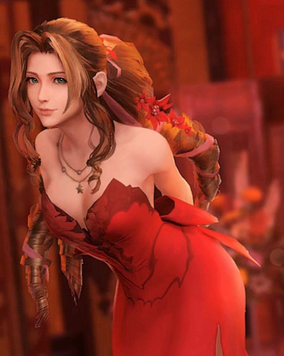 Olirithayanami's tweet photo. Aerith :D https://t.co/K9iyWF6yXQ