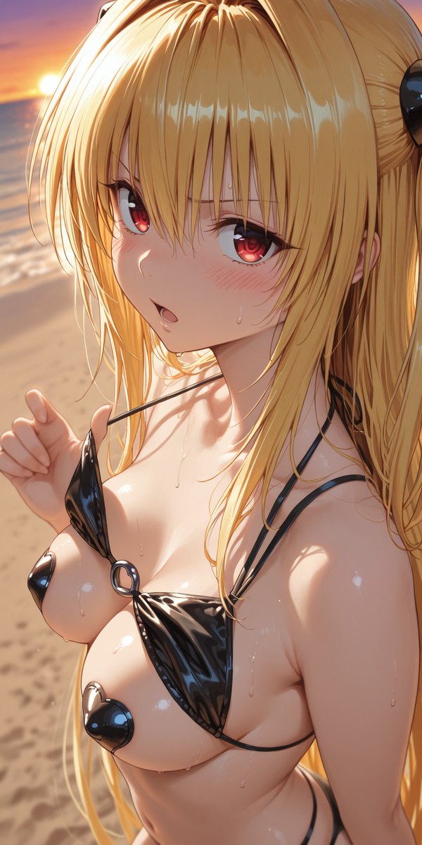 tthr_AIart's tweet photo. Yami showing off that she's taken every precaution
#AIart #ToLOVERu #GoldenDarkness https://t.co/w7n8uCzYBs