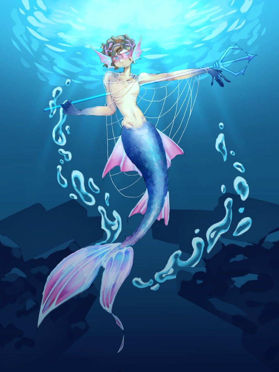 swear_on_styx's tweet photo. guppyberg. Fishing net = Underwater locker???
#feinberg #feinbergfanart https://t.co/wkYqhYoYdd