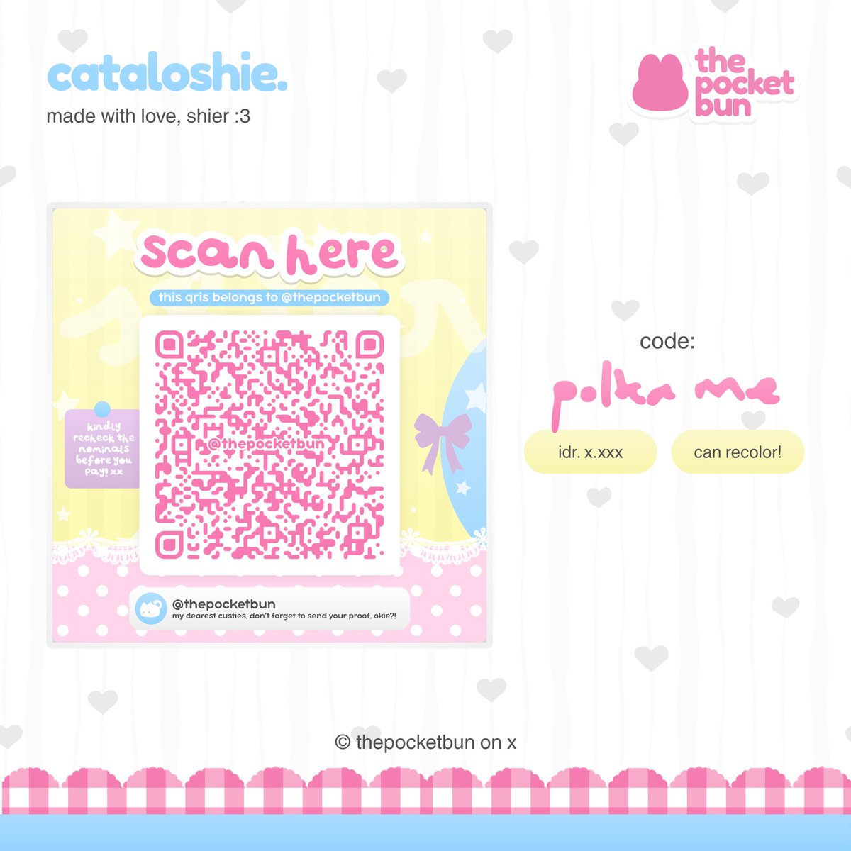 thepocketbun's tweet photo. ㅤ
           rt ini kalau ingin mendapatkan 
           .. % 💬  ꒰    polka me   ꒱  ᘏ ⑅ ᘏ
ㅤ https://t.co/2OFqzKmPED