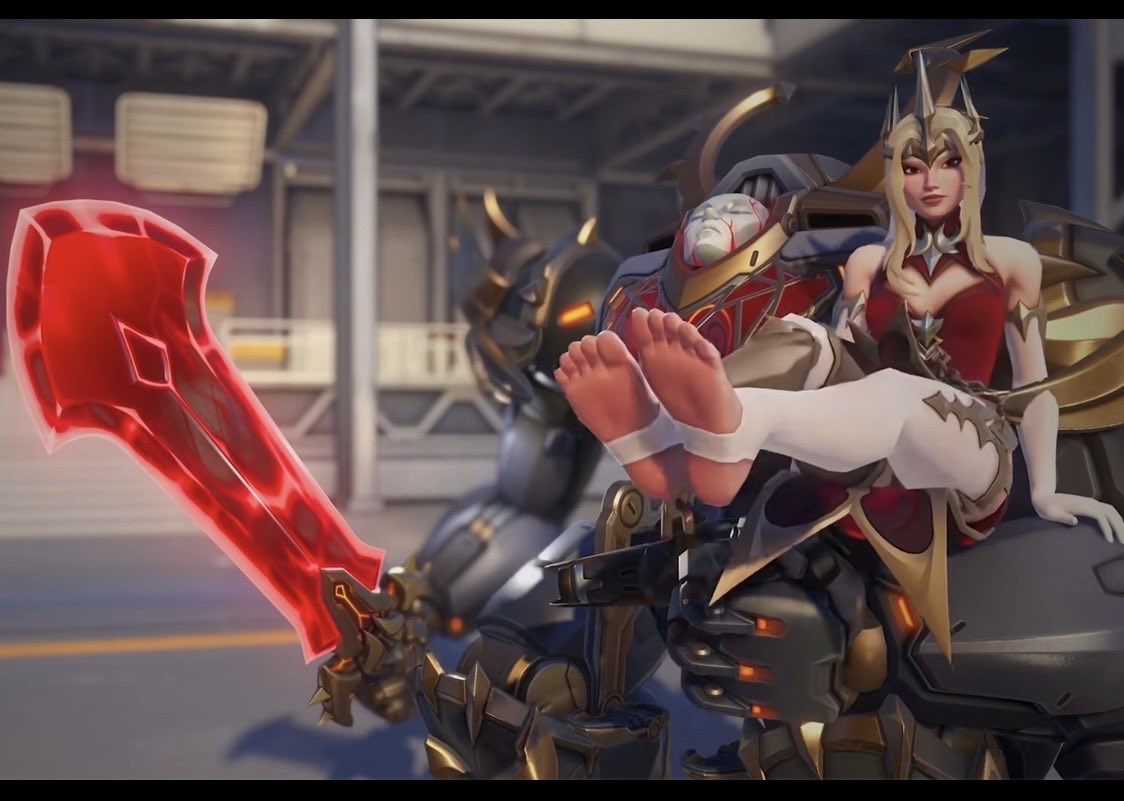 Dmonoverwatch11's tweet photo. Dmon’s new skin is barefoot https://t.co/qljrk8Q5xG
