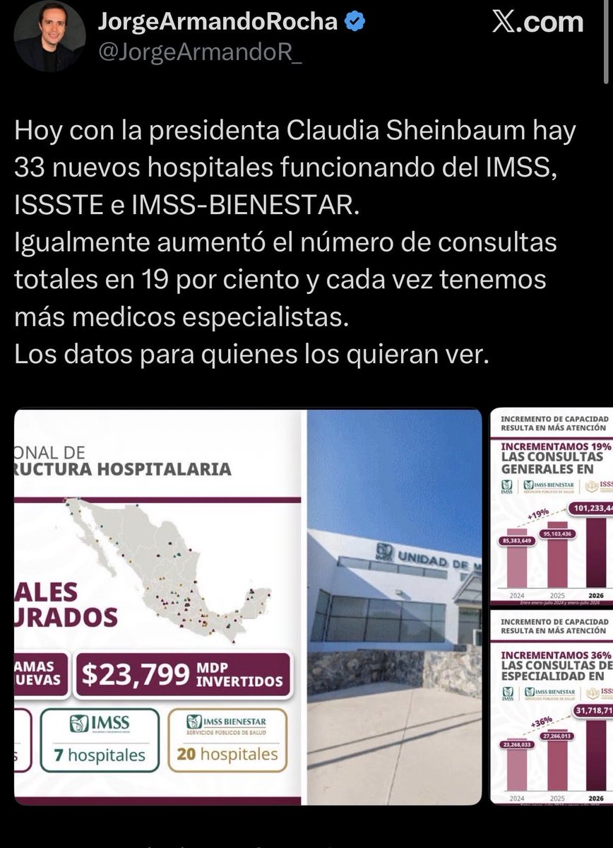 luis_gj's tweet photo. Y mientras médicos de todo el país se manifiestan y se quejan porque todo está colapsado, el NARCOGOBIERNO manda a sus paleros a decir que todo va de poca madre en el sistema de salud. 

Porquería de gente de mierda. https://t.co/NZFEgOdhQ3