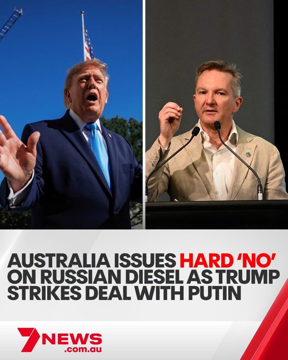 GreenTyler27's tweet photo. Australia refusing to purchase Russian diesel directly, while our imported diesel is priced against the Singapore gasoil market is a new level of stupidity.

Here’s a question for the Albanese Government: if Russian-origin petroleum can already enter international supply chains that service Australia, what exactly are we achieving by refusing a direct supply agreement? Australian families, farmers, transport operators and businesses are paying extraordinary fuel prices. Our national interest, fuel security and cost of living deserve serious consideration alongside our foreign policy objectives.