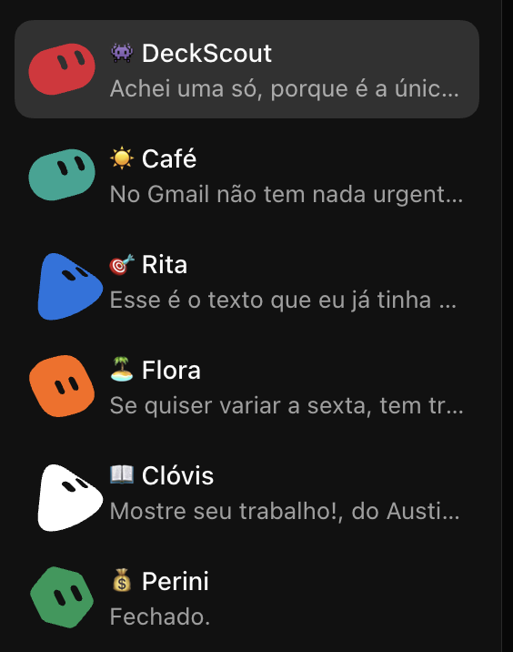 danielj_genesys's tweet photo. Estou usando pra coisas nada relacionadas a programação.
Tenho um que me manda promoções de jogos na steam, um que gerencia minhas leituras do ano e acompanha minha wishlist pra saber quais livros estão com preço bom, um pra gerenciar gastos e finanças, um que está me ajudando a organizar uma viagem.