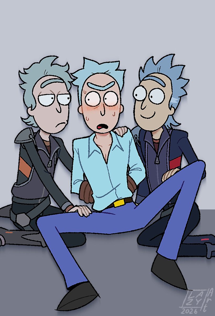Applejuice2306's tweet photo. Some quick art for #Prick131cest 
I might be only few or only people who make prime being bottom 
#rickcest https://t.co/CuOX1zNNJG