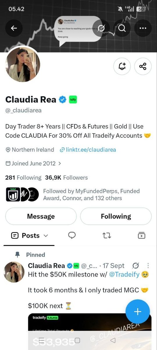 revenuefutures's tweet photo. @_claudiarea @tradeifyforex @prof_xautrader @begal_pips @perut_kembuung

Now keeping those fingers crossed! 🤞 https://t.co/1UI8Yyqo5K
