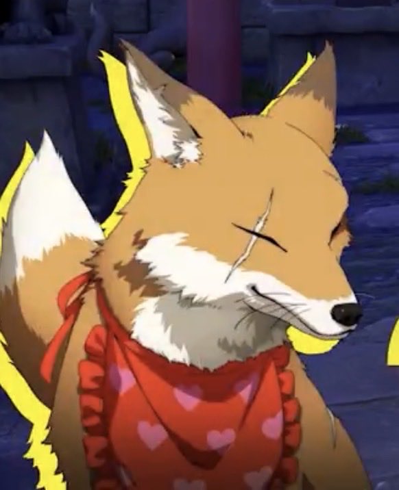 sebsilos's tweet photo. i don’t see enough people talk about the fox at all but i think it’s so sweet that she gets to show different expressions now, look how happy she is 😭 https://t.co/bq9YLpSYwO