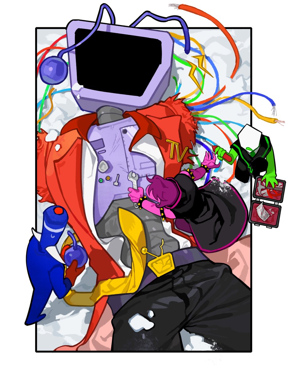 HcMoonless's tweet photo. #deltarune #tenna https://t.co/INMUVH20XN