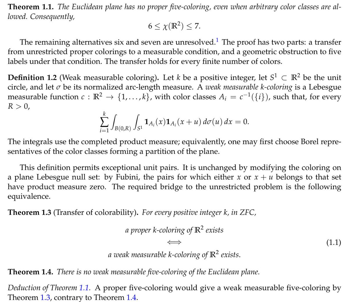 imjustnewatai's tweet photo. Things are about to get alien.
Look at this proof. The answer isn't the crazy part. It's how it got there. The key step connects two ideas that no human thought were connected. Mathematicians reading it call it alien math. It works, it checks out, and it still feels like it came from somewhere else.
This is the beginning of alien math. Proofs that are correct but don't think like we do.
And it won't stop at math. Alien physics is next. New ideas about how reality works that no human would have come up with. Theories that work but feel like they came from another civilization.
After that, alien chemistry. Alien materials. Alien medicine. Alien engineering.
We're not just getting faster science. We're getting a different kind of science.
This is the least alien it will ever be.
