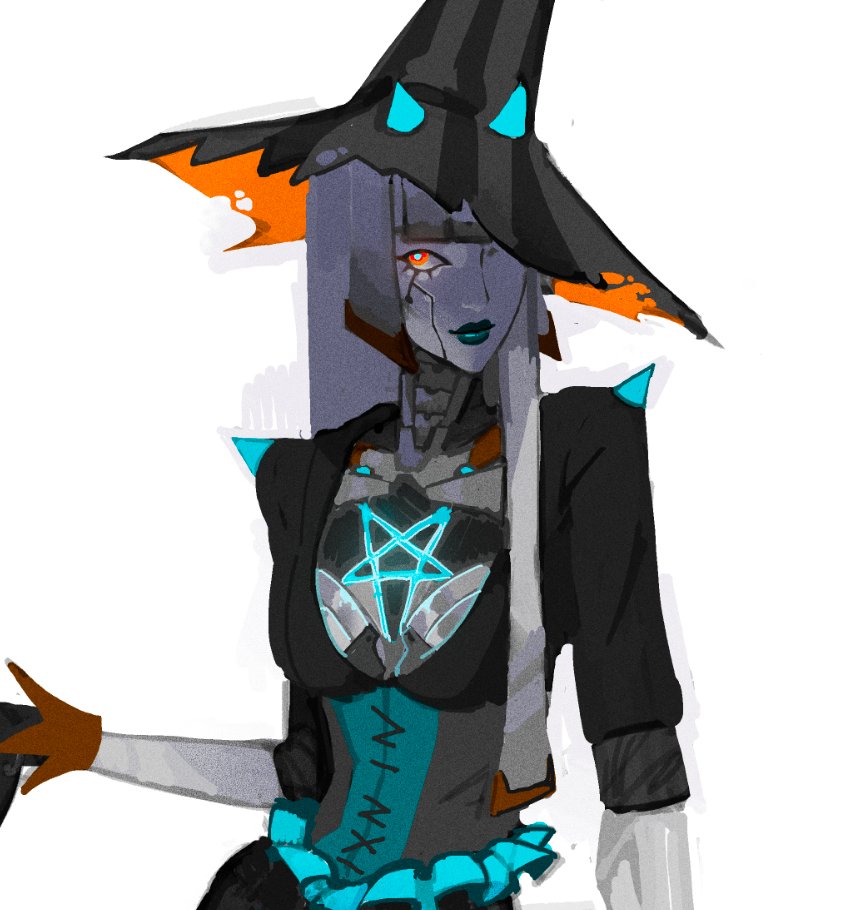 vitipng's tweet photo. my take on shion's halloween skin! 
#shion #overwatch https://t.co/HCOeo1cVs7