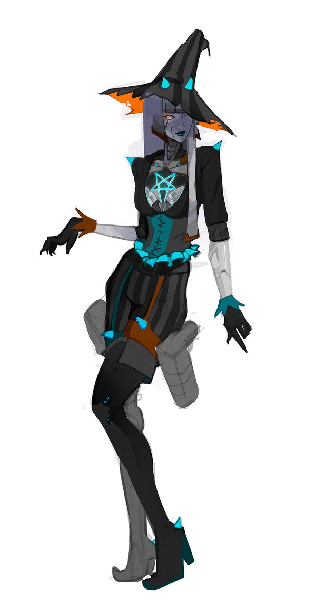vitipng's tweet photo. my take on shion's halloween skin! 
#shion #overwatch https://t.co/HCOeo1cVs7