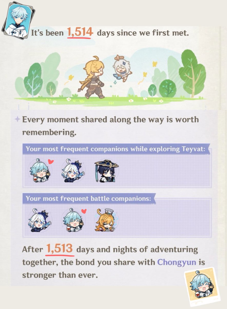 toastttter's tweet photo. love and devotion to my boy

Fun fact: I actually got him and xingqiu in my first 10 pull of the game. (i used to religiously play him and xingqiu on the same team till i got Vody)

pic from web event and kinda old

#Chongyun #GenshinImpactㅤ https://t.co/ASUSLn2qXk
