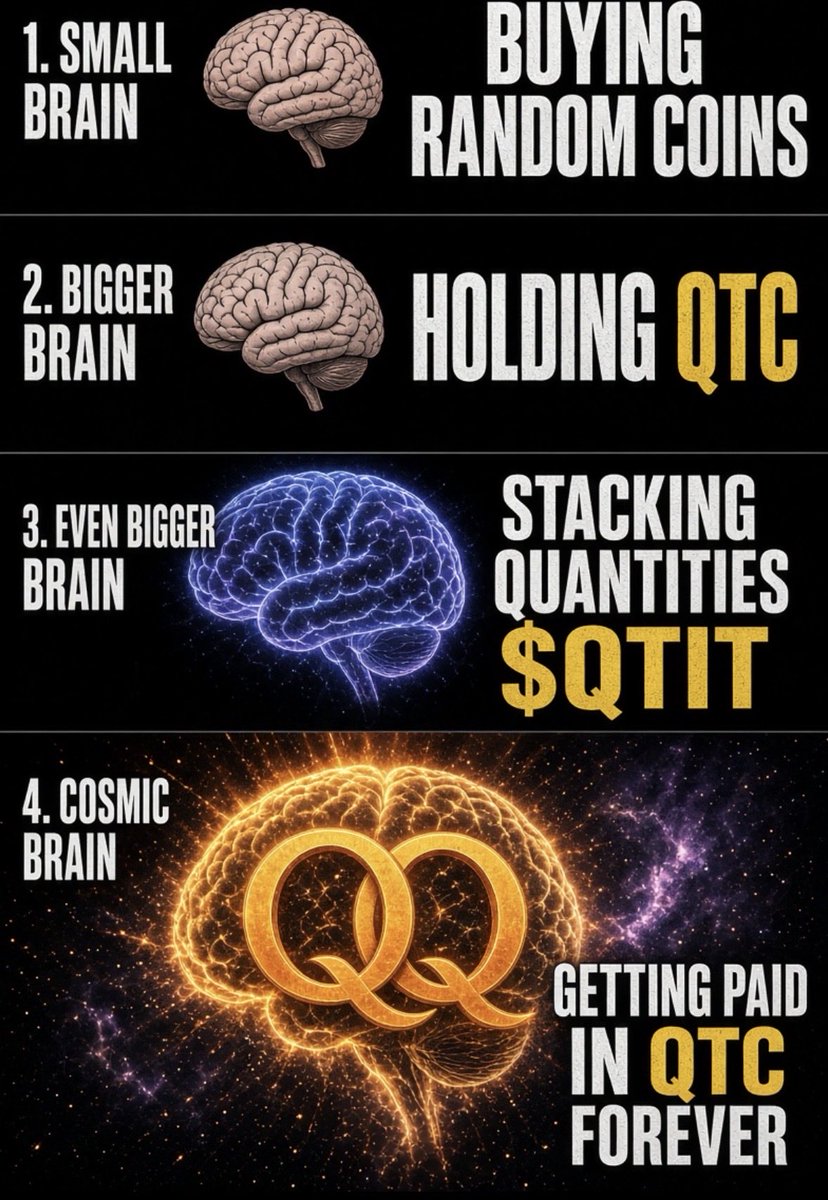 Quantitzees's tweet photo. Shoutout to the chads that are holding. 💎 

$Qtit https://t.co/yXWMUqQOJq