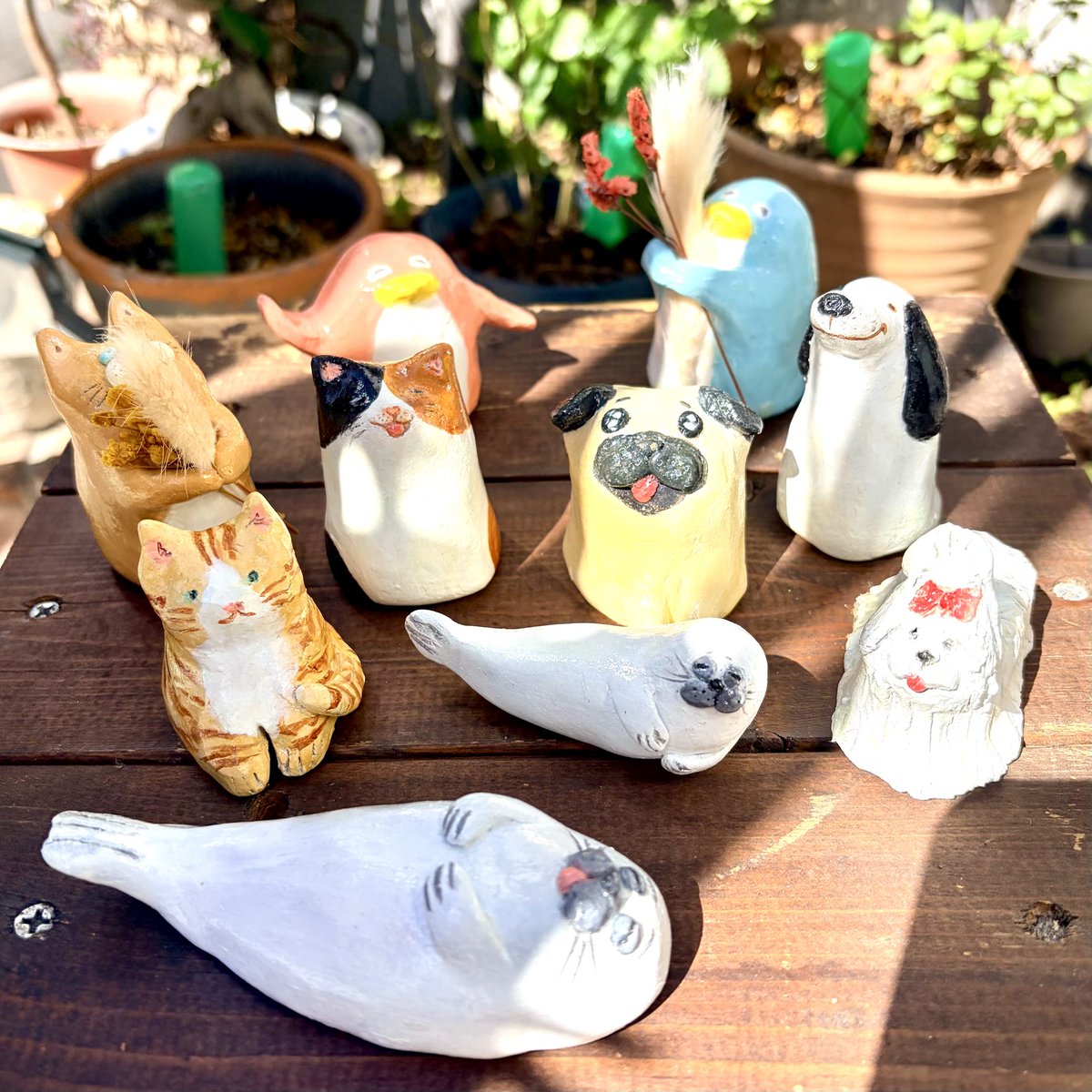 t_s_u_g_e_2ge's tweet photo. 小さな動物オブジェ
玄関や棚にどうぞ
#動物置物 #西荻 #雑貨 #specialitystore #catgoods https://t.co/SJ7LJogovq