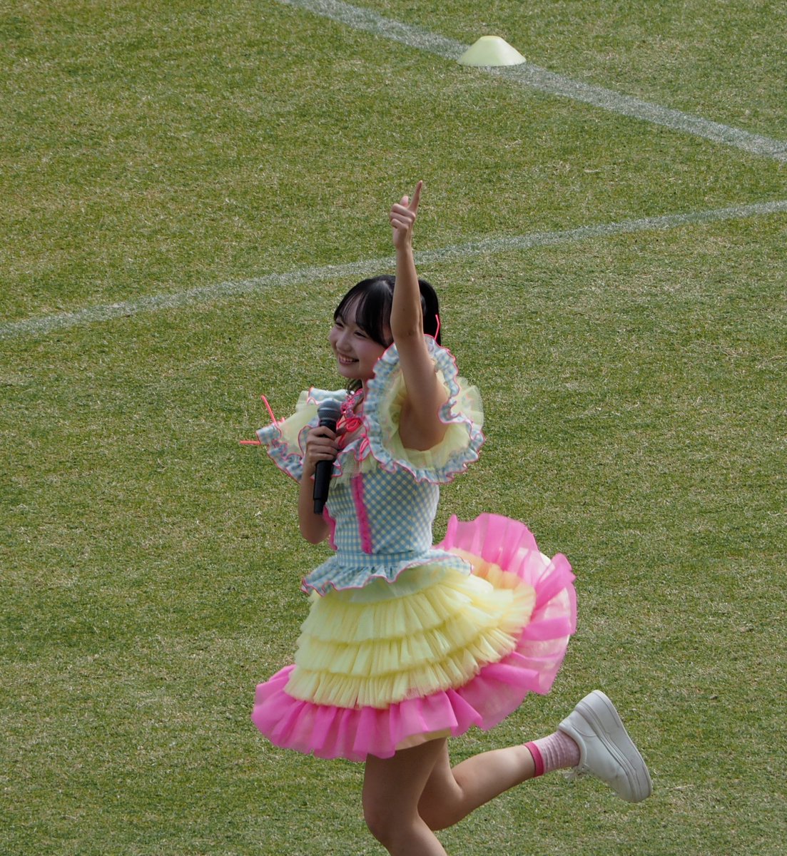 bzb01055's tweet photo. 2026.10.10
日本直販SPECIAL DAY!!2026
明治安田Ｊ2リーグ 第10節 サガン鳥栖 vs 藤枝MYFC
駅前不動産スタジアム

#HKT48_カメコ 
#吉田めい（ @YoshidaMei0507） https://t.co/F8e03488V5