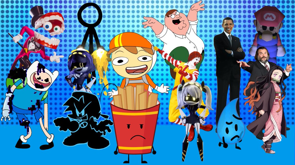 IParodySpeed's tweet photo. Who would you guys want to see me parody out of the characters in the image

Characters are listed in the replies https://t.co/hDiH5LAW60