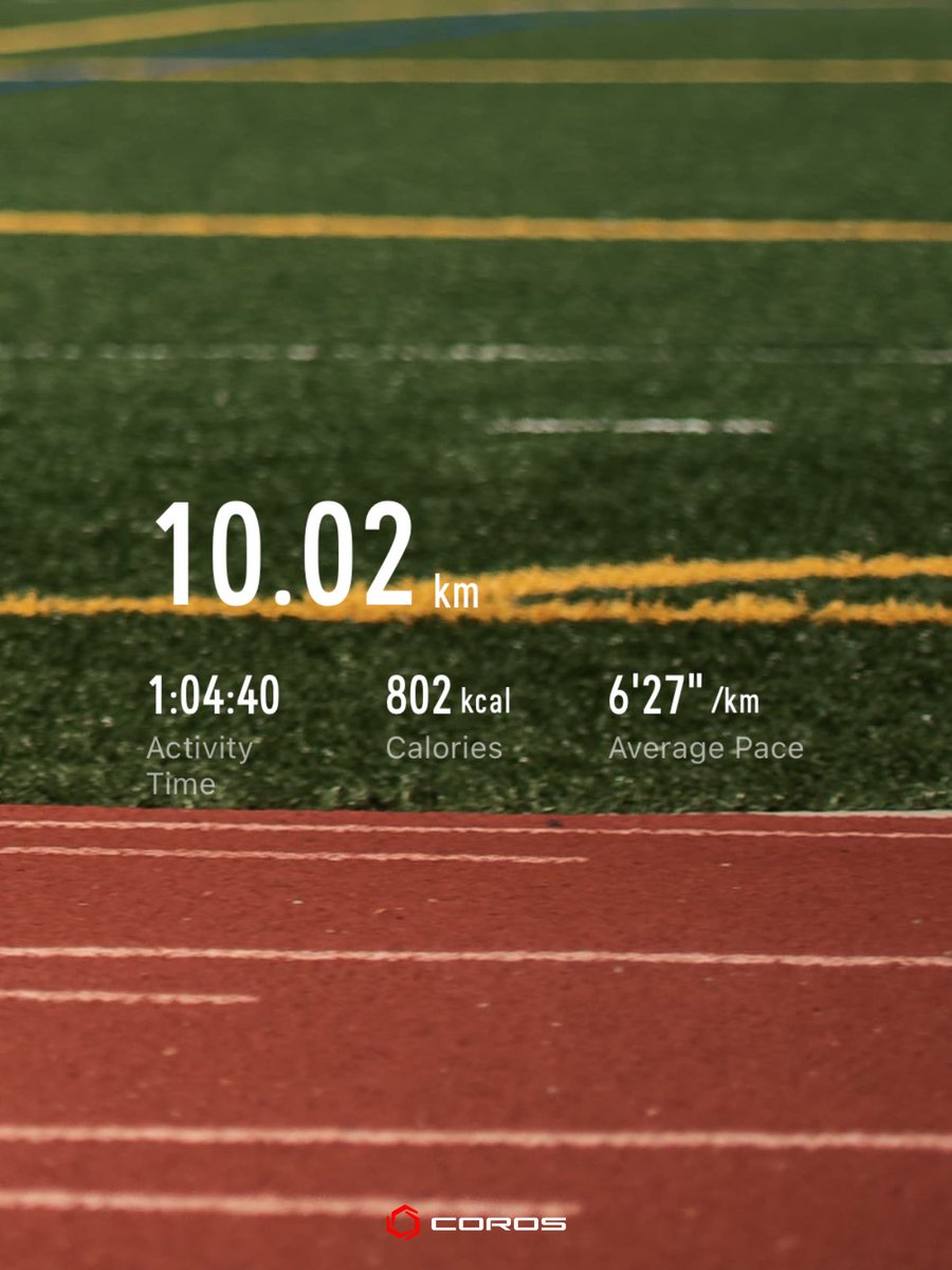 PatankarRishi's tweet photo. 10 KM Sunday Stadium 🏟️ Run
#Running #RunnerLife #MorningRun #RunForLife #RunningMotivation #RunnersOfInstagram #IndianRunners #RunningCommunity #RunHappy #RunStrong #EnduranceRunning #HalfMarathon #FitnessJourney #NeverStopRunning #Over50Fitness #StrongerEveryDay https://t.co/V2yuXfcw1p