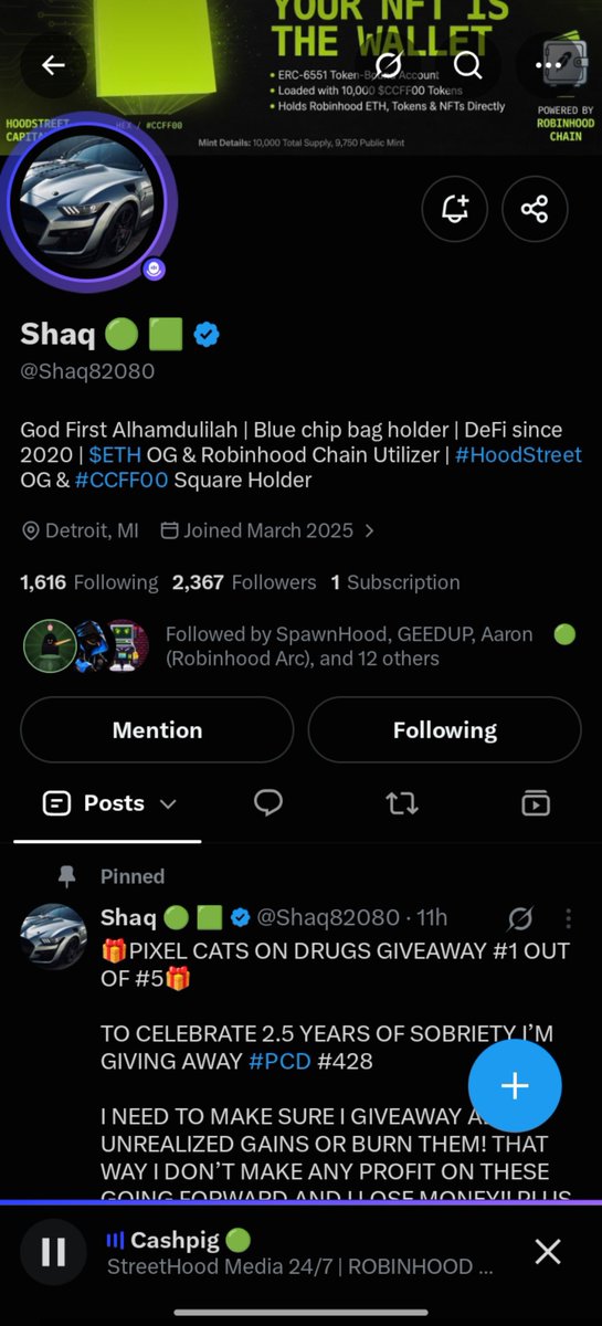 0xdynast's tweet photo. @Shaq82080 #SOBRIETY

0x48f679Cd2d19C32AA1C6B1592c9eb21a29b2dA94

thanks @Shaq82080
_ https://t.co/U85r85bGFo