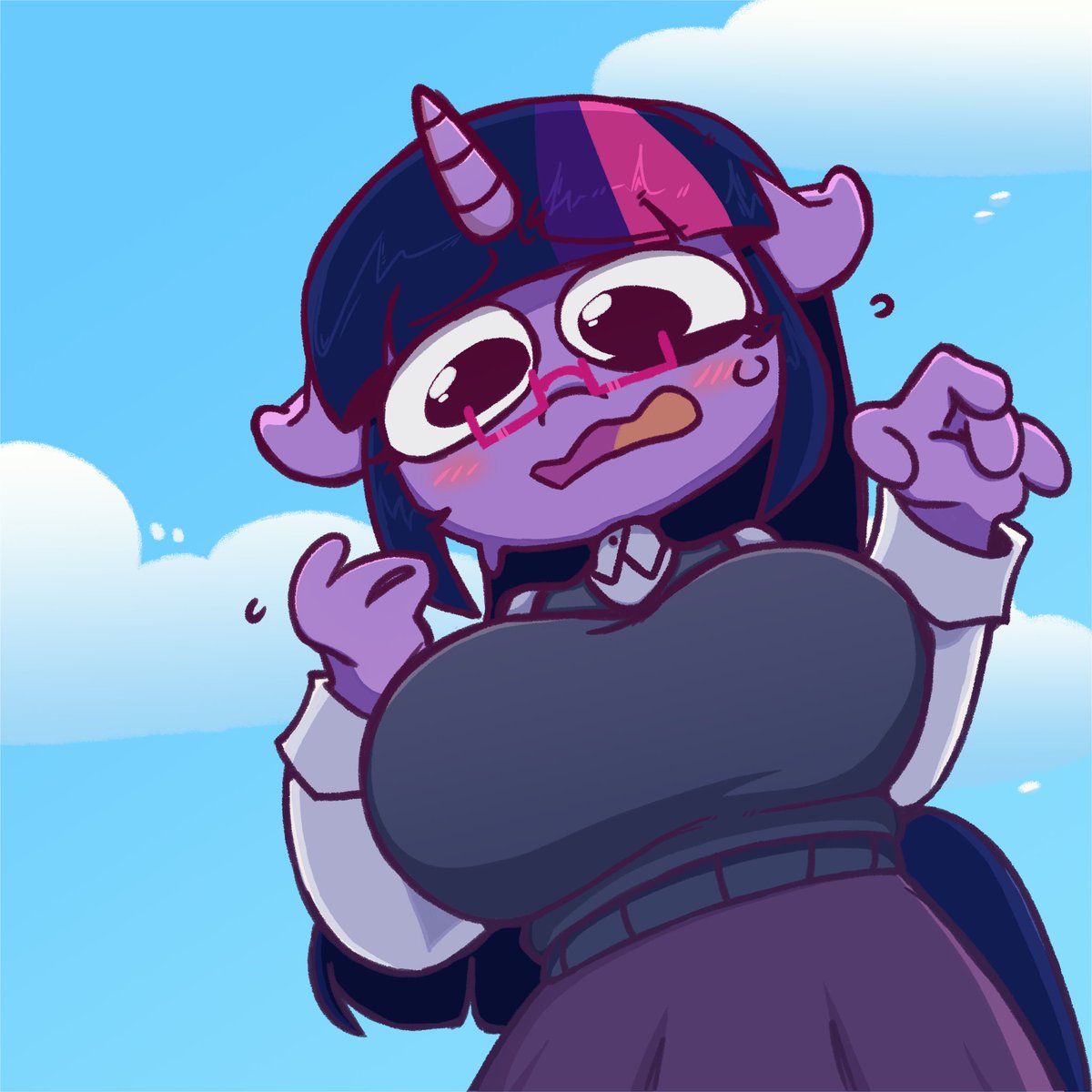 Jazzysundzy's tweet photo. Twilight sparkle God https://t.co/oQ0PoiKn2Y
