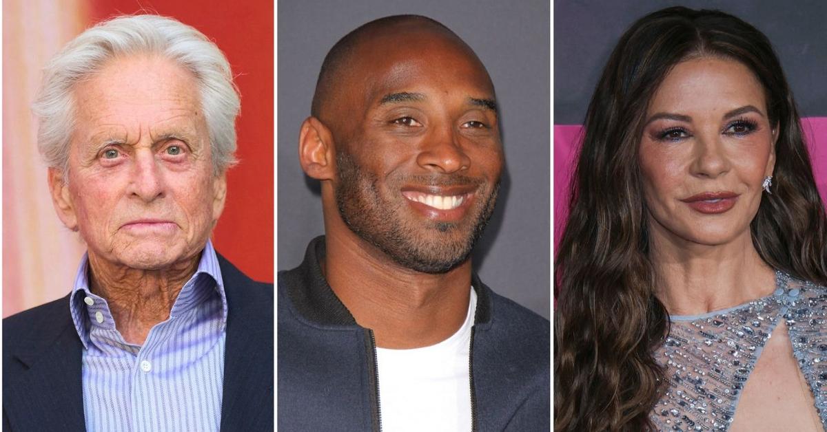 Mockingjay_us's tweet photo. Michael Douglas, in his memoir 'One Helluva Ride': Kobe Bryant "kept finding excuses to stop by Catherine's house." https://t.co/VEiLtvIsQJ