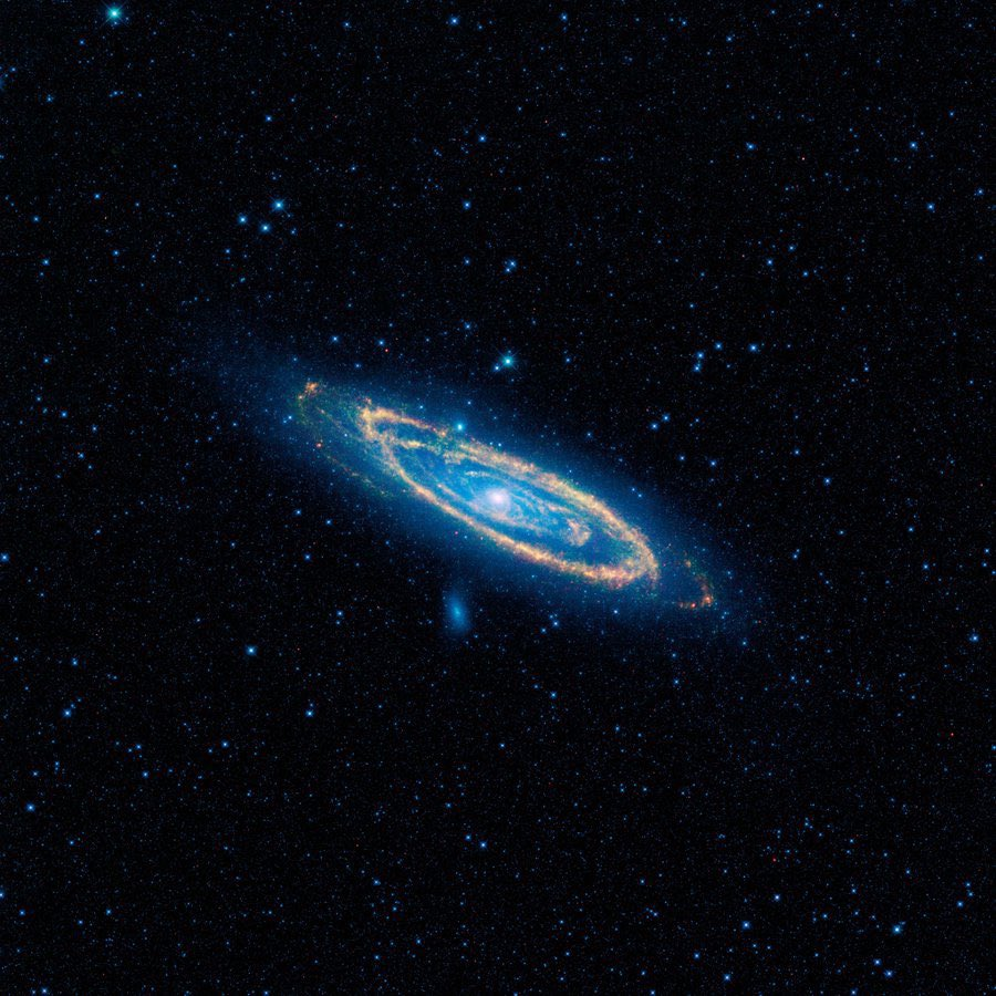 astrooalert's tweet photo. Andromeda ✨ https://t.co/NK0hb4njzF