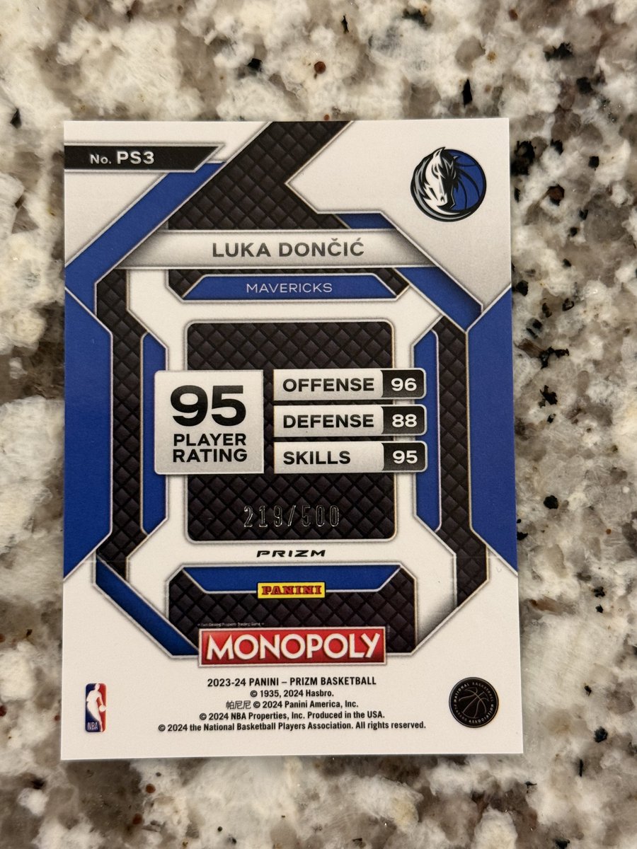 OddB_Sports's tweet photo. Luka Monopoly /500

$12 PWE https://t.co/vgetjQa25C