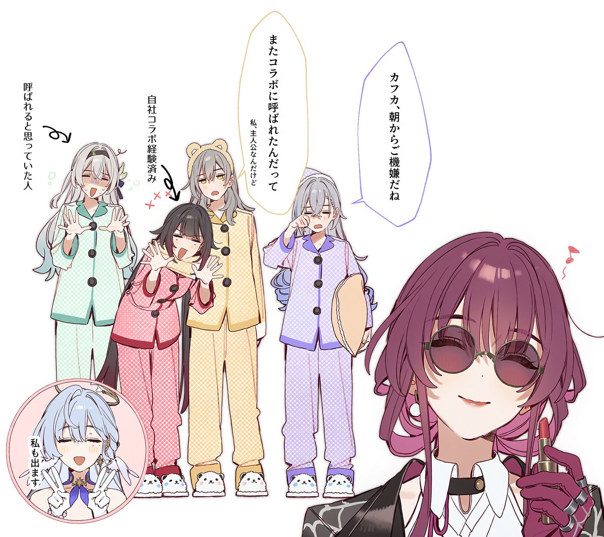 Kohaku_99999_'s tweet photo. 出張カフカママとお留守番組 https://t.co/wsvzhxHXlp