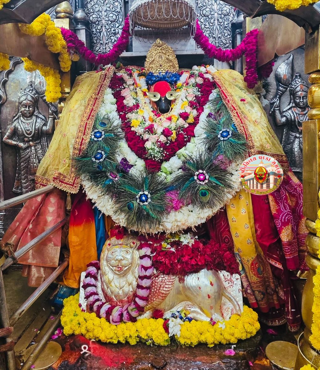 maavindhyasini's tweet photo. आज दिनांक 11/10/2026 (नवरात्रि प्रथम दिन) रविवार के दिन करिये माँ के मंगला आरती का दिव्य दर्शन
नित्य करू मन चेतन से पूजा 
माई तुम कोई और न दूजा🙏
जय माँ विंध्यवासिनी https://t.co/VeIKT8QvZL