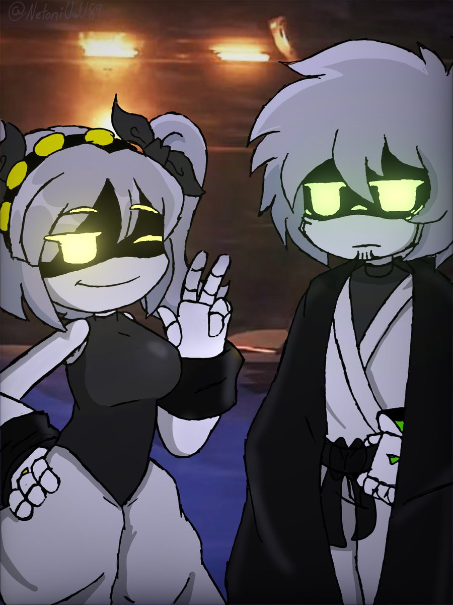 NetoniUwU89's tweet photo. ✨🖍️Ya estamos listos para halloween 🎃✨💛
#murderdrones #mdtwt #SerialDesignationJ #murderdronesoc #jujutsukaisenㅤ https://t.co/00k5yeXtps