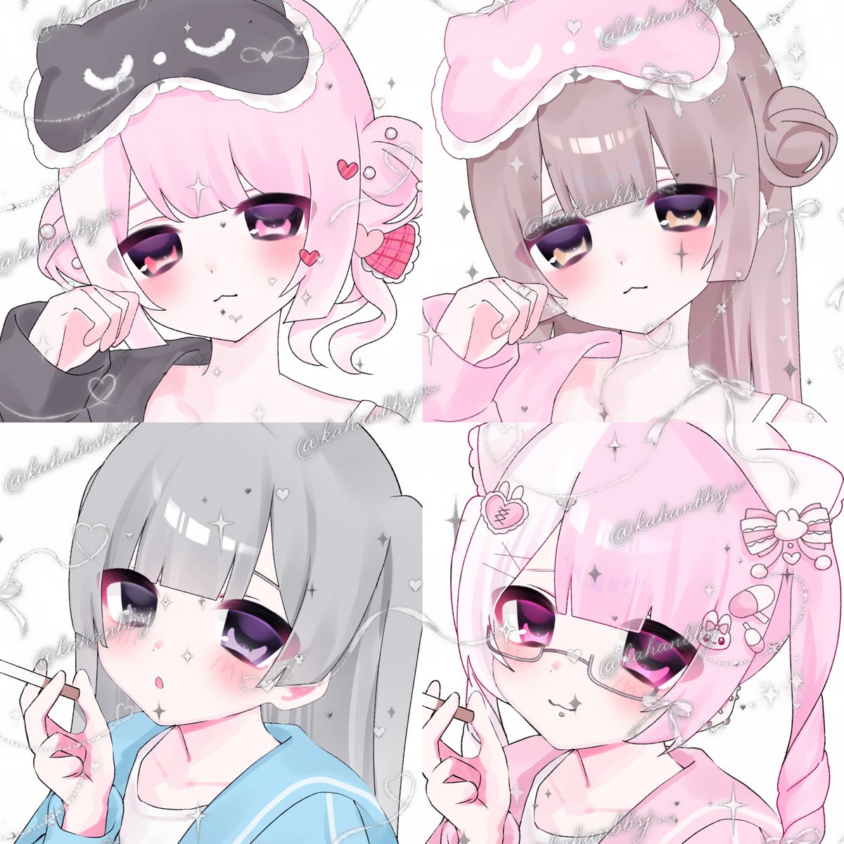 kahanbbsh's tweet photo. 一部ですありがとうございました🙏🏻♡
#量産依頼 #有償依頼 https://t.co/PohPGj3OyV